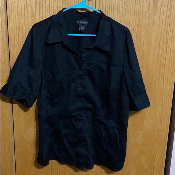 Lane Bryant Tops - Lane Bryant Short Sleeve Button Down Top